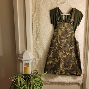 NWT camouflage dress